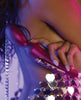 Load image into Gallery viewer, Pleaser Love To Love Flapping Clit Wand Vibrator Iridescent Berry