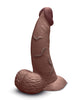 Load image into Gallery viewer, BVibe Slipskin Realistic Pressure Reactive Silicone Curvy Sleeve Brown