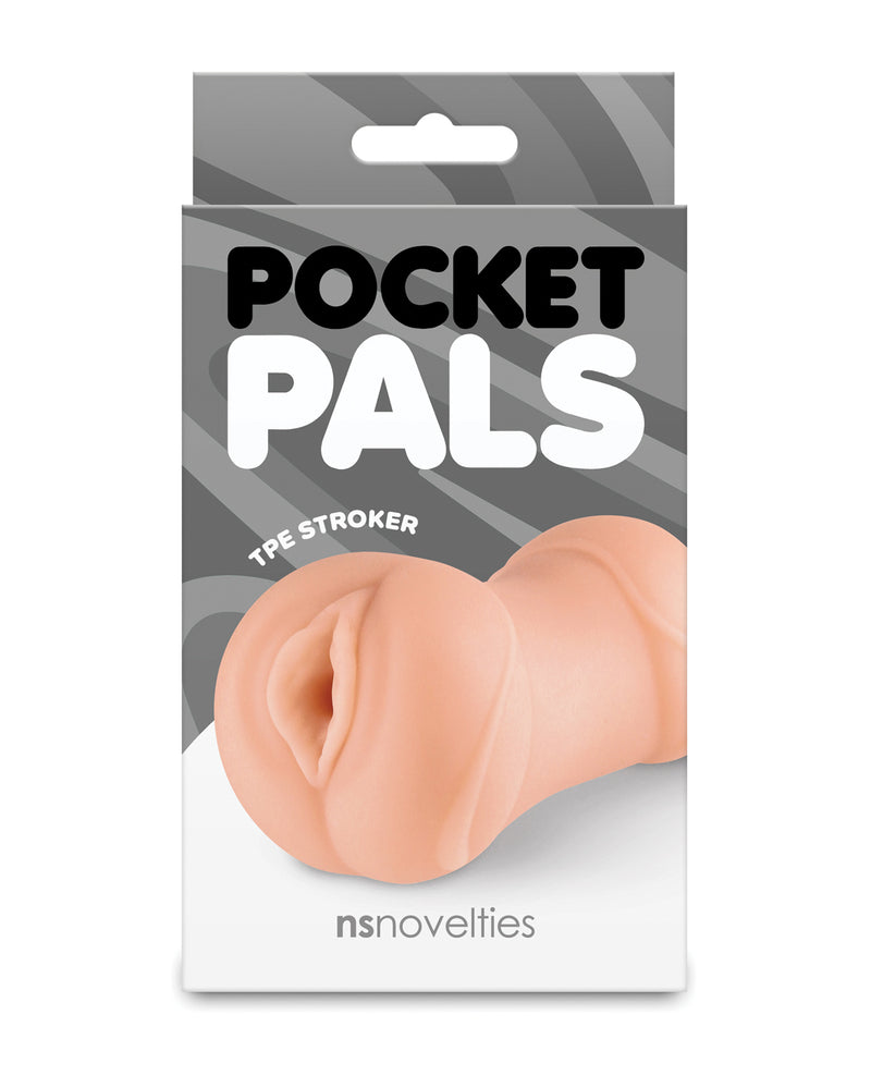 Afbeelding laden in Galerijviewer, Pocket Pals vaginastroker, tan, lichaamsveilig TPE-masturbator voor mannen