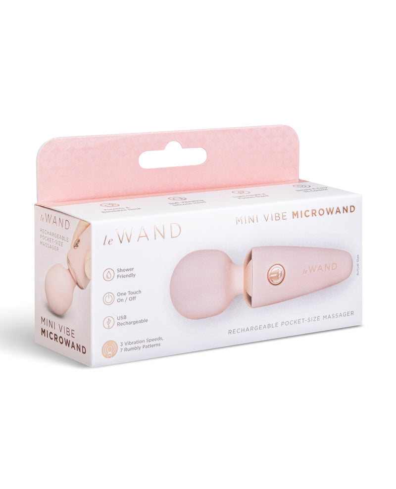Load image into Gallery viewer, Le Wand Mini Micro Wand Rechargeable Pocket Size Massager Pink