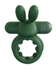 Load image into Gallery viewer, Screaming O Rechargeable Ohare Rabbit Ear Vibrating Cock Ring Green