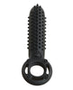 Load image into Gallery viewer, Screaming O Rechargeable Dual Action Silicone Vibrating Ring Black