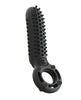 Load image into Gallery viewer, Screaming O Rechargeable Dual Action Silicone Vibrating Ring Black