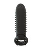 Load image into Gallery viewer, Screaming O Rechargeable Dual Action Silicone Vibrating Ring Black