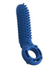 Load image into Gallery viewer, Screaming O Rechargeable Vibrating Silicone Couples Ring Blue