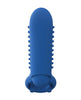 Load image into Gallery viewer, Screaming O Rechargeable Vibrating Silicone Couples Ring Blue