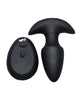 Load image into Gallery viewer, Black Automatic Thrusting and Vibrating Butt Plug with Wireless Remote