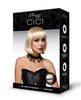 画像をギャラリービューアーに読み込む、Pleasure Wigs Cici プラチナブロンドの合成ボブウィッグ 前髪付き