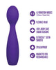 Load image into Gallery viewer, Velvet High 15 Modes Vibrating Wand With Powerful Full Body Massage Relief