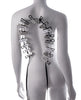 Cargue la imagen en el visor de la galería, Pinzas para la ropa con cierre de cremallera Edge Silver Body y cordón resistente
