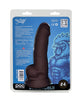 Afbeelding laden in Galerijviewer, Power Of Cock 8 inch realistische dildo van donkerbruin siliconen met dubbele dichtheid