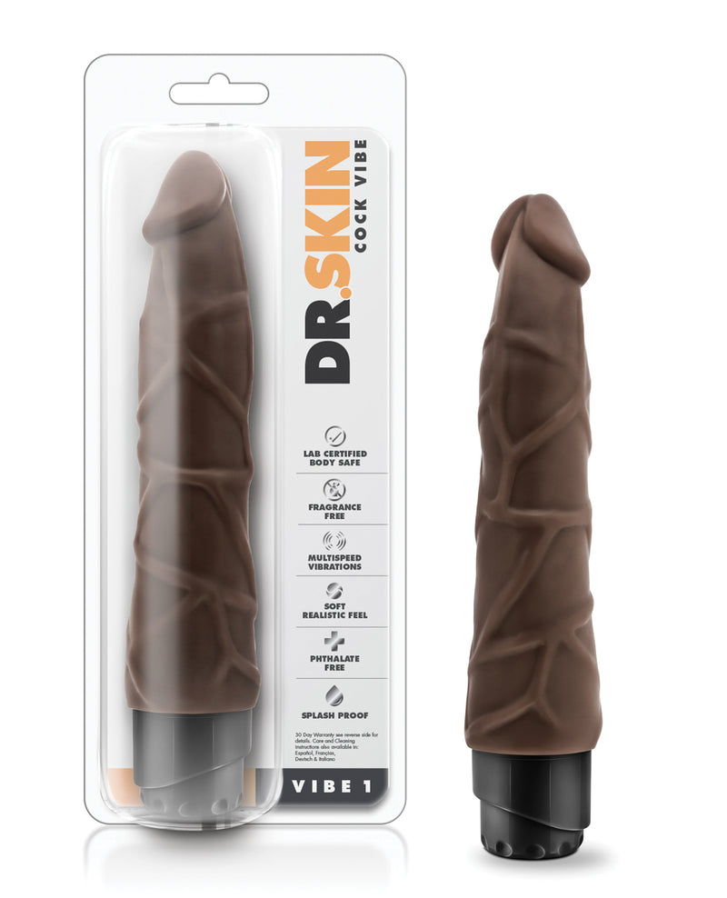 Load image into Gallery viewer, Doctor Skin 9 Inch Realistic Vibrating Dildo Veins Twist Dial Base