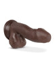 Afbeelding laden in Galerijviewer, Blush Au Naturel Troy realistische chocoladebruine dildo met FlexiShaft