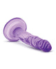 Bild in den Galerie-Viewer laden, Naturally Yours 5-Zoll-Mini-Penis-Dildo in Violett von Blush For Pleasure