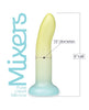 Cargue la imagen en el visor de la galería, Dildo de silicona de platino premium color lima ombré de 8 pulgadas para adultos