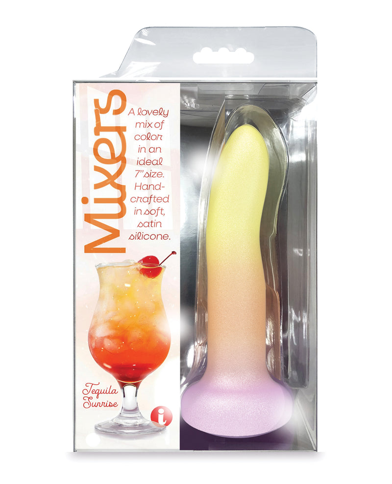 Încărcați imaginea în vizualizatorul Galerie, Dildou din silicon platinic Mixers Tequila Sunrise, ombré, 8 inch