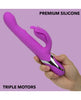 Cargue la imagen en el visor de la galería, Vibrador curvado de mariposa, interno y externo, con tres motores Enchanted
