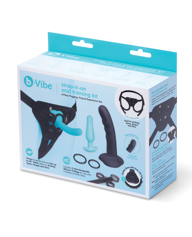Ladda bilden i Galleri Viewer, BVibe Strap On Anal Training Kit With Silicone Dildo And Harness