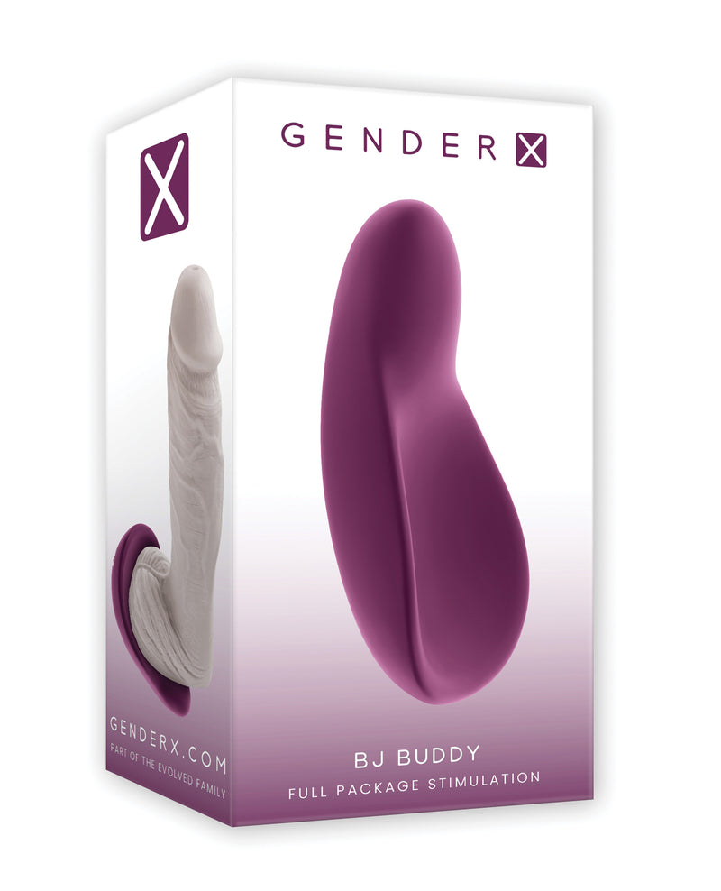 Cargue la imagen en el visor de la galería, Vaso de placer oral portátil vibratorio Gender X color burdeos