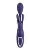 Load image into Gallery viewer, Evolved Bow Down Dual Motion Purple Vibrator For Clitoral Pleasure