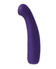 Cargue la imagen en el visor de la galería, Vibrador de silicona recargable Vedo Gingi con estimulador de punto G, morado