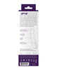 Cargue la imagen en el visor de la galería, Vibrador de silicona recargable Vedo Gingi con estimulador de punto G, morado
