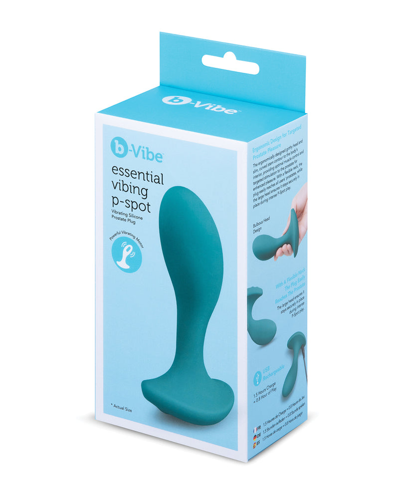 Load image into Gallery viewer, B-Vibe Essential Silicone Prostate Vibrator 4 Inch P Spot Massager