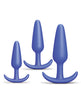 Cargue la imagen en el visor de la galería, Kit anal para principiantes Bvibe, seguro para el cuerpo, con tres plugs de silicona
