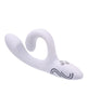 Cargue la imagen en el visor de la galería, Vibrador de conejo blanco con iluminación LED y colores ajustables