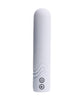 Cargue la imagen en el visor de la galería, Vibrador tipo bala blanco Paradise Illumination con LED ajustable