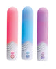 Cargue la imagen en el visor de la galería, Vibrador tipo bala blanco Paradise Illumination con LED ajustable