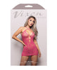 Carica l'immagine nel visualizzatore Galleria, Vestito all’americana Vixen Call Me Baby con dettagli di perle, rosa acceso, taglia unica