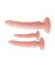 Afbeelding laden in Galerijviewer, Nasstoys Trio Supreme siliconen trainingskit ivoorkleurige dildo-set voor beginners