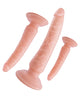 Afbeelding laden in Galerijviewer, Nasstoys Trio Supreme siliconen trainingskit ivoorkleurige dildo-set voor beginners