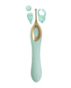 Load image into Gallery viewer, Nasstoys Gold Glam Tri Tip Vibe Aqua Rechargeable 12 Power Modes
