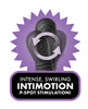 Cargue la imagen en el visor de la galería, Vibrador anal interno y externo de 4 motores negro Anal Fantasy Elite IntiMotion