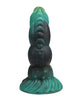 Load image into Gallery viewer, Vaculock Fantasy Fuckers Green Serpent Silicone Dildo With Textured Spine