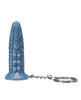 Load image into Gallery viewer, Polynesian Silicone Tiki Keychain Ocean Blue Water Idol Accessory