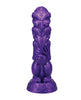 Carregar imagem no visualizador da Galeria, Escultura erótica de madeira do guardião espiritual polinésio Uhane Ino, roxa
