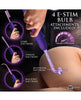 Load image into Gallery viewer, Rechargeable Purple Electric Stimulation Wand With 4 Attachments