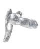 Load image into Gallery viewer, Creature Cocks Snow Wolf Hollow Strap On With Comfort Harness
