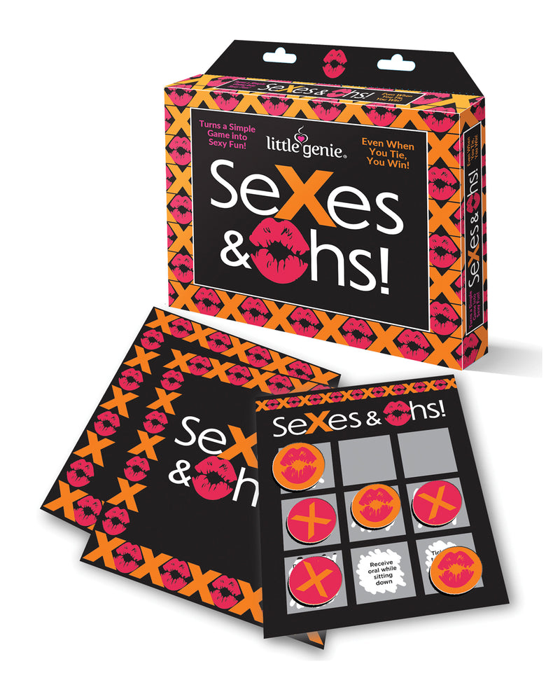 Cargue la imagen en el visor de la galería, Juego íntimo de rasca y juega tres en raya Sexes And Ohs para parejas