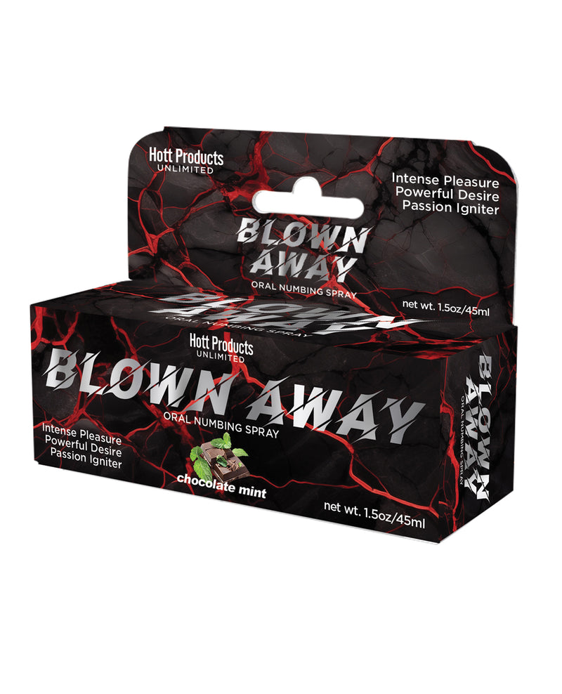 Cargue la imagen en el visor de la galería, Spray anestésico oral Blown Away de chocolate y menta, desensibilizante y refrescante del aliento