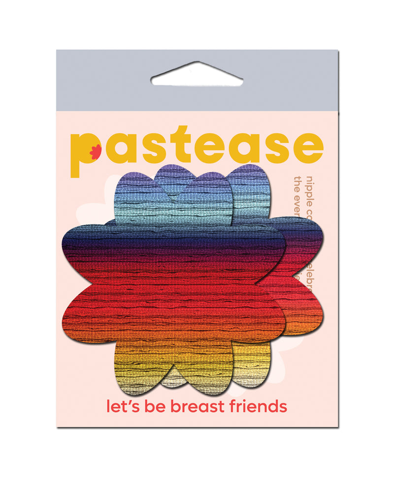 Load image into Gallery viewer, Retro Sunset Petal Breast Pasties Multicolor Adhesive Body Accessories