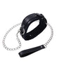 Cargue la imagen en el visor de la galería, Collar y correa Shadow de cuero sintético premium de Sex And Mischief