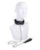 Cargue la imagen en el visor de la galería, Collar y correa Shadow de cuero sintético premium de Sex And Mischief