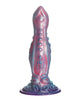 Charger l'image dans la visionneuse de la galerie, Godemichet en silicone irisé rose et bleu en forme de sirène Majestic Delphine