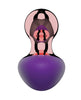 Cargue la imagen en el visor de la galería, Masajeador vibrador de silicona recargable para la palma Curious Enchantress Purple