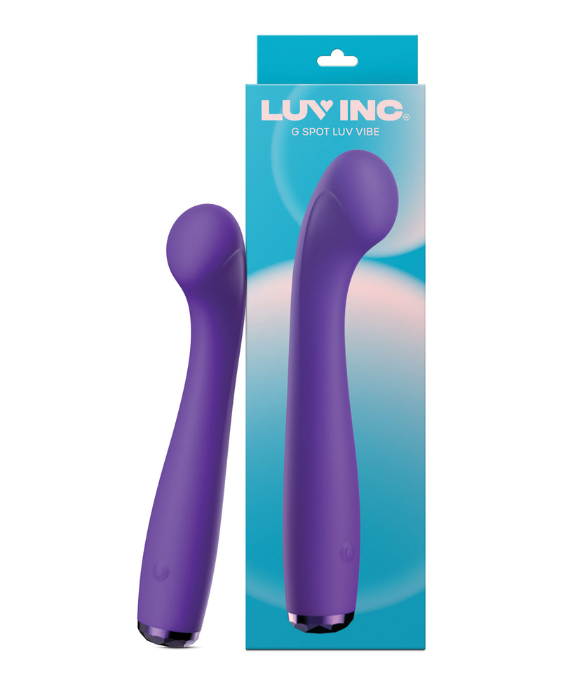 Load image into Gallery viewer, Luv Inc G Spot Vibe With 10 Vibration Modes And Curved Design Dark Purple