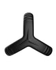 Load image into Gallery viewer, Forto Tri Cock And Ball Ring Black Firming Stamina Enhancement